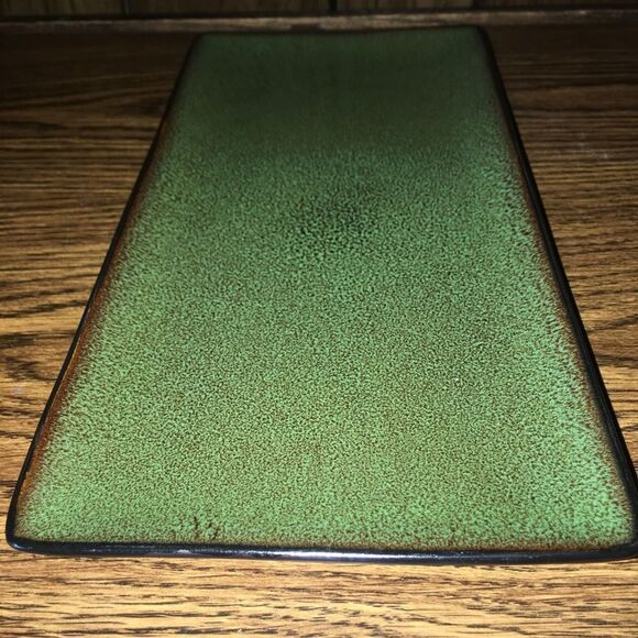 Gabbay Pottery Serving Tray Green Fusion Wasabi - Picture 5 of 9